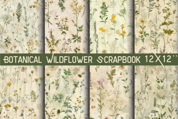 Botanical Wildflower Scrapbook Paper: A Designer's Guide