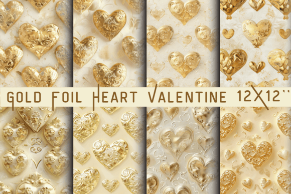 Gold Foil Heart Valentine Paper: A Designer's Guide