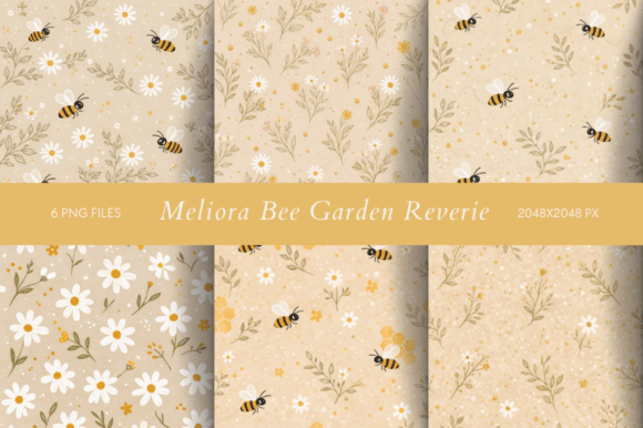 Meliora Bee Garden Reverie: A Botanical Dream for Modern Design