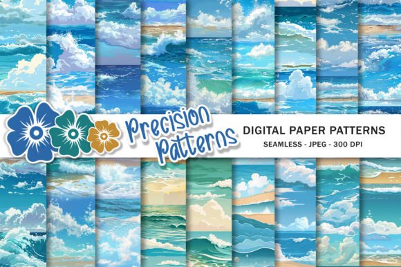 Summer Beach Ocean Waves: Your Go-To Coastal Background